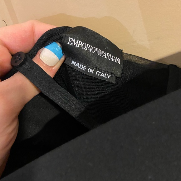 NEW EMPORIO ARMANI STRAPLESS STRAIGHT-LEG JUMPSUIT US:4 - Picture 12 of 17